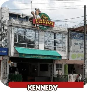 Fachada de la sede Kennedy Occidental, Calle 35 Sur # 78 - 30