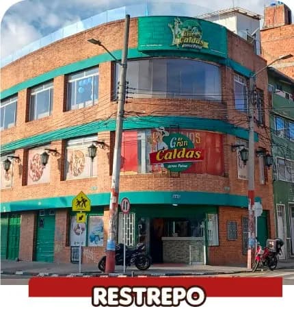 Fachada de la sede Luna Park (Restrepo), Carrera 16 # 10A – 93 Sur